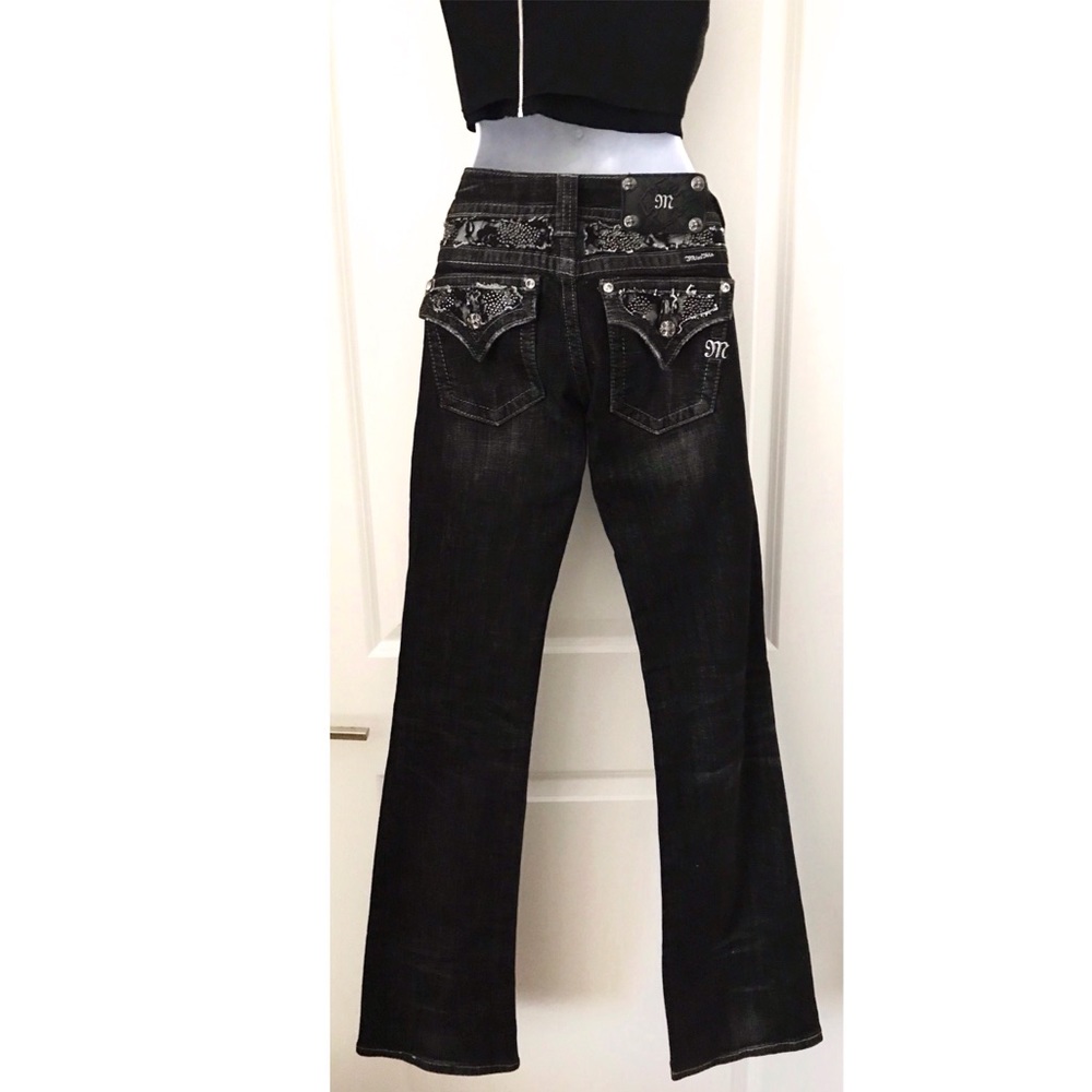 Miss me rhinestone studded jeans